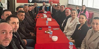 Amasya Muhtarlar Derneği’nden  CHP İl Başkanlığına Ziyaret