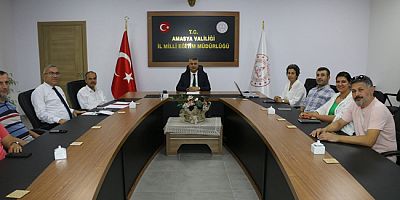 Amasya Öğretmen Akademileri İçin Stratejik Planlama Toplantısı Düzenlendi