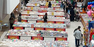 Amasya Park AVM’de Kitap Fuarı Yeniden Açıldı