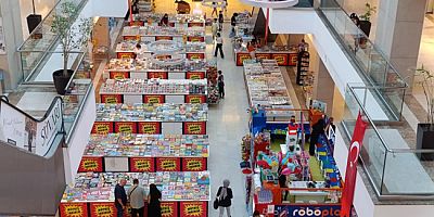 Amasya Park AVM’de Kitap Fuarı Yeniden Kitapseverlerle Buluştu