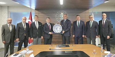 Amasya Protokolünden Kültür  ve Turizm Bakanı Ersoy’a Ziyaret