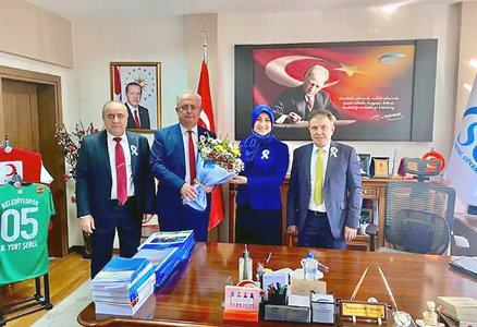 Amasya Serbest Muhasebeci Ve Mali Müşavirler Odasından Ziyaret