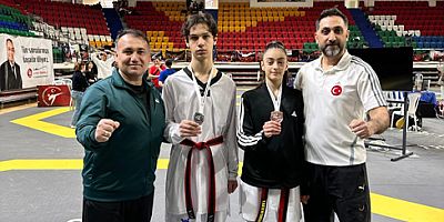 Amasya Sporcuları Türkiye Taekwondo Şampiyonası’nda Dereceye Girdi