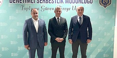 Amasya TSO’dan Denetimli Serbestlik  Müdürü Ali İhsan Balaban’a Ziyaret