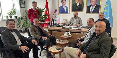 Amasya TSO'dan İYİ Parti İl Başkanı Demir'e Hayırlı Olsun Ziyareti