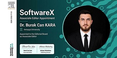 Amasya Üniversitesi Akademisyeni SoftwareX Editörlüğüne Seçildi