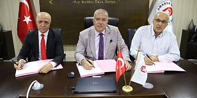 Amasya Üniversitesi ile Öz Büro İş Sendikası Toplu İş Sözleşmesi İmzaladı