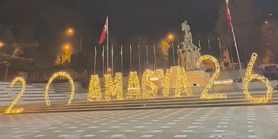 Amasya Yavuz Selim Meydanı 2026’ya Işıl Işıl Hazırlandı