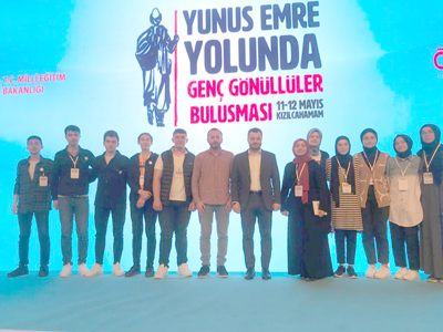 Amasyalı İmam Hatipli Öğrenciler Genç Gönüllüler Buluşmasına Katıldı