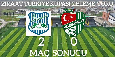 Amasyaspor Kupaya Veda Etti