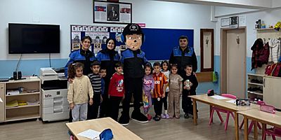 Anaokulu Öğrencilerine Polislik Mesleği Tanıtıldı