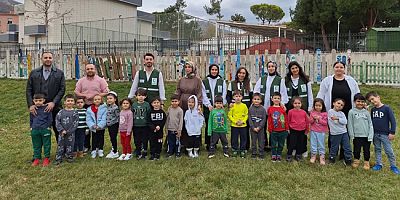 Anaokulu Öğrencilerine Yeşilay ve Sağlıklı Yaşam Anlatıldı