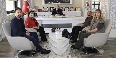 Atatürk İlkokulu’ndan ATSO Başkanı Murat Kırlangıç’a Ziyaret