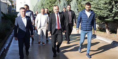 Atık Su Arıtma Tesisinde  İncelemelerde Bulundu