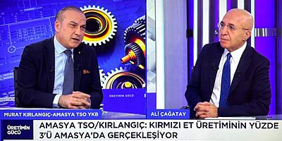 ATSO Başkanı Kırlangıç CNBC-e’de “Üretimin Gücü” Programına Konuk Oldu
