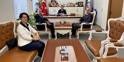 ATSO Başkanı Kırlangıç’tan Taşova Kaymakamı Salih Kartal’a Ziyaret