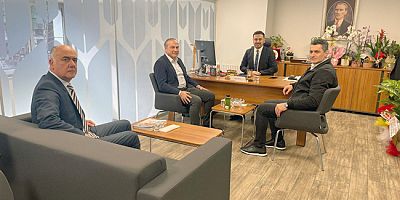 ATSO Başkanı Kırlangıç’tan Ziraat Katılım Bankası’na Ziyaret