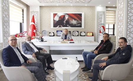 Atso Başkanı Kırlangıç’a Müteahhitlerden Ziyaret