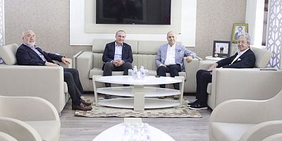 ATSO Başkanı Murat Kırlangıç  Konuklarını Makamında Ağırladı