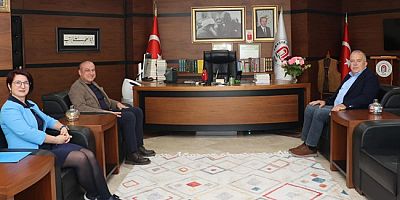 ATSO Başkanı Murat Kırlangıç’tan  Rektör Prof. Dr. Turabi’ye Ziyaret