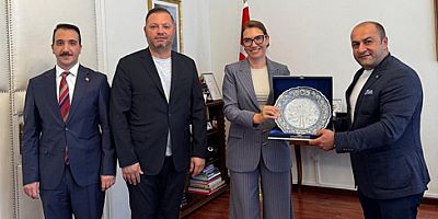 ATSO Heyetinden Budapeşte Büyükelçiliğine Ziyaret