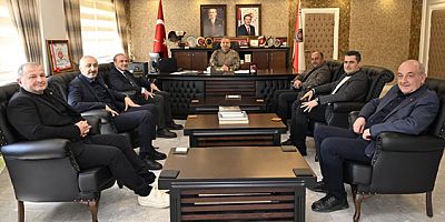 ATSO Yönetiminden Emniyet Müdürü Saraç’a Polis Haftası Ziyareti