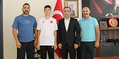 Avrupa Üçüncüsünden İl Müdür Ercan’a Ziyaret