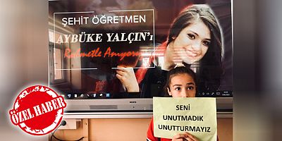 Aybüke Öğretmen İsminin Verildiği Okulda Anıldı