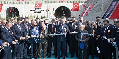 “Aydınca Varyantı ve Şehit  Ahmet Özsoy Tüneli” Açıldı