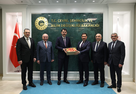 Bakan Murat Kuruma Amasyadan Ziyaret