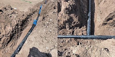 Balgöze’de Basınçlı  Sulama Projesinde  Sona Gelindi