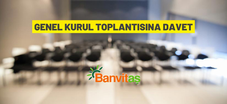 Banvit’ten Toplantı Duyurusu