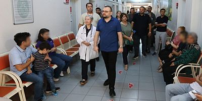 Başhekim Sezgin’den Kadir Çakı Semt Polikliniği’ne Ziyaret