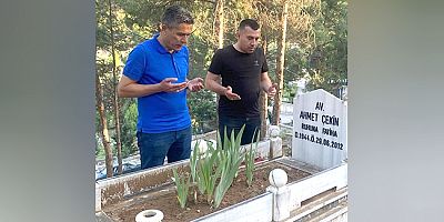 Başkan Akgül, Eski Belediye Başkanı Ahmet Çekin’i Vefat Yıl Dönümünde Andı