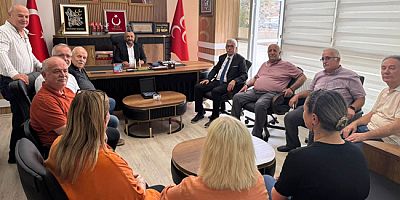 Başkan Sakızcı, Selanik Muhacirleri Derneği Yönetimini Ağırladı