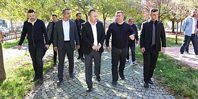 Başkan Sevindi, Devam Eden Yeşil Alan ve Yaşam Alanı Projelerini İnceledi