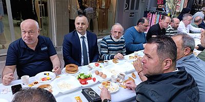 Başkan Sevindi, Esnafla Açık Hava Kahvaltısında Bir Araya Geldi