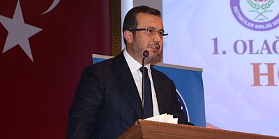 Başkan Uzun, Eğitim-Bir-Sen’in Genel Kuruluna Katıldı