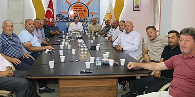 Başkan Uzun, Tüm Muhtarlar Derneği’ni Ağırladı