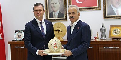 Başkan Uzun, Ulaştırma ve Altyapı Bakanı Uraloğlu’nu Ağırladı