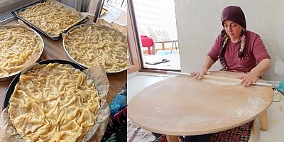 Bayramın Geleneksel Lezzeti Su Böreği İçin Kollar Sıvandı