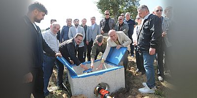 Beldağ Köyü’nde 20 Hektarlık  Tarım Arazisi Suyla Buluştu