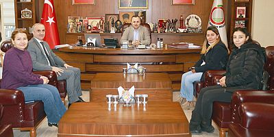 Belediye Başkanı Turgay Sevindi’ye  Basın İlan Kurumu’ndan Ziyaret