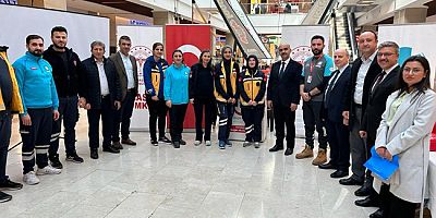 Bilinçlendirme Standı Amasya Park Avm'de Açıldı
