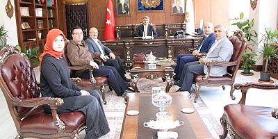 Bölge Birincisi Öğrenci Müftü Yavuz’u Ziyaret Etti