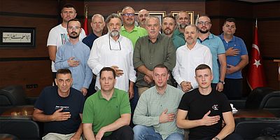 Bosna Hersekli Misafirlerden  Rektör Prof. Dr. Turabi’ye Ziyaret