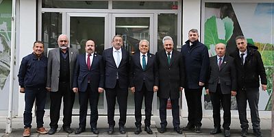 Büyük Birlik Partisi'nden Mustafa Saatci'ye Ziyaret