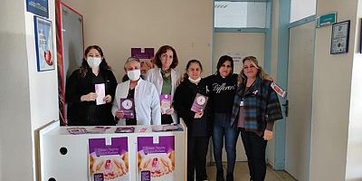 Çalışanlar Pembe Kurdele Takarak Farkındalık Oluşturdular