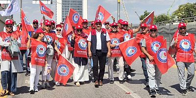 Camcı: “Emeğimiz, Ekmeğimiz ve Geleceğimiz İçin Ankara’dan Haykırdık”