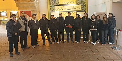 ÇEDES Kapsamında Öğrencilere Sultan Bayezid Camii Külliyesi Tanıtıldı